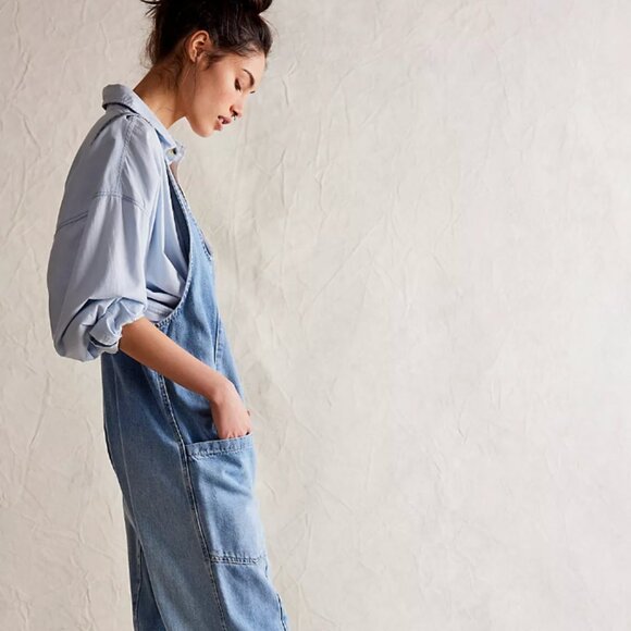 FREE PEOPLE || WE THE FREE HIGH ROLLER JUMPSUIT - Picture 2 of 4